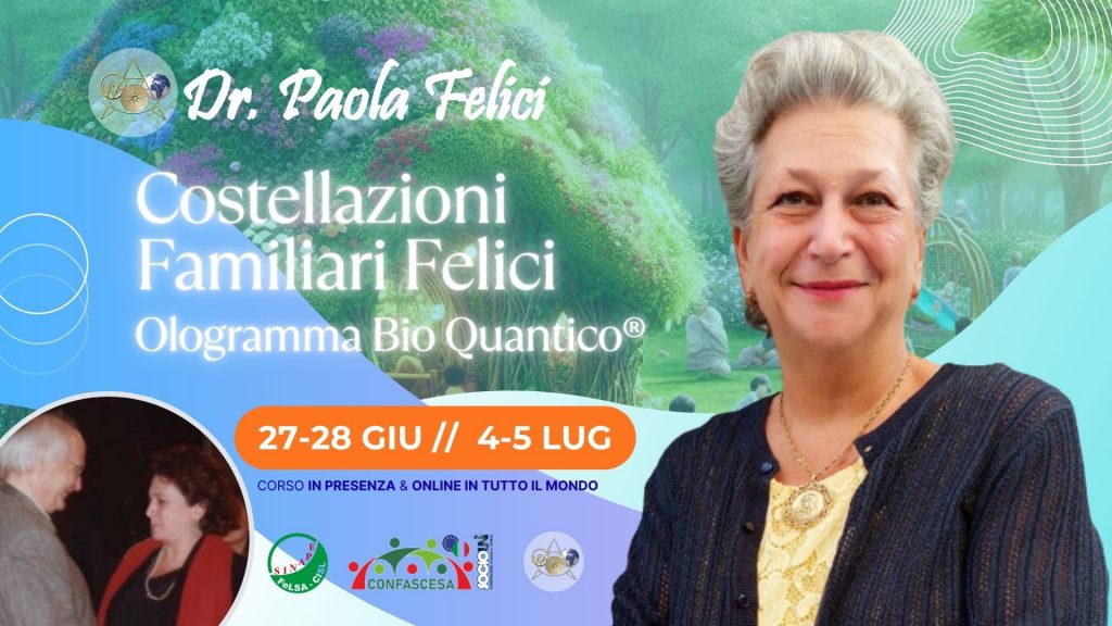Dr Paola Felici Costellazioni Lavorative 2026